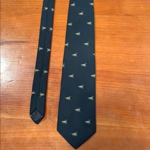 Mallard duck tie